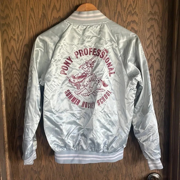 Vintage‎ Polo Club Silk Jacket - Picture 1 of 5